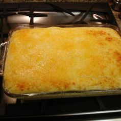 Garlic Cheese Grits Casserole