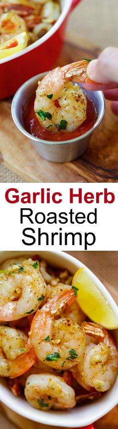 Garlic Herb Roasted Shrimp