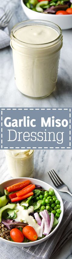 Garlic Miso Dressing