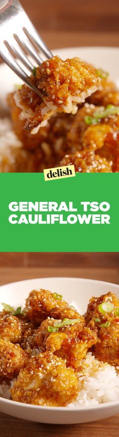 General Tso Cauliflower