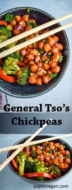 General Tso’s Chickpeas