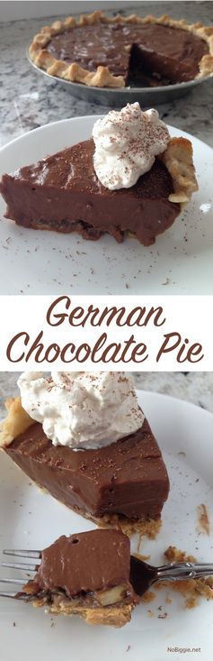 German Chocolate Pie