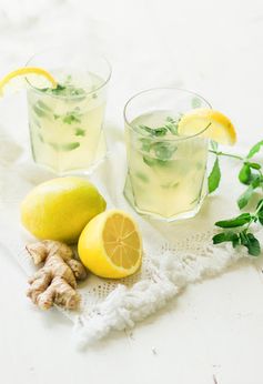 Ginger Mint Lemonade