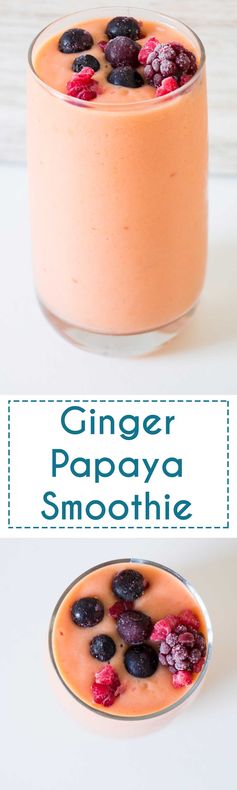 Ginger Papaya Smoothie