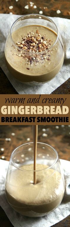 Gingerbread Breakfast Smoothie