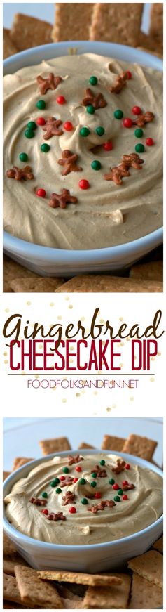 Gingerbread Cheesecake Dip