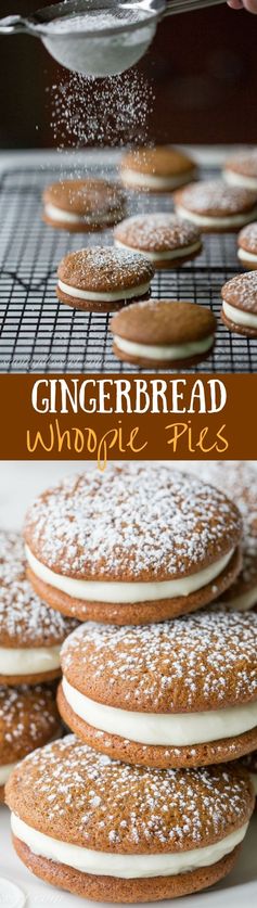 Gingerbread Whoopie Pies