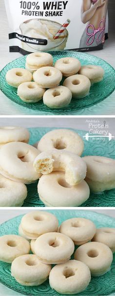 Glazed Protein Donuts with Jamie Eason Whey Protein