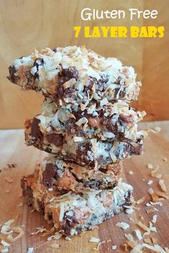 Gluten Free 7 Layer Bars