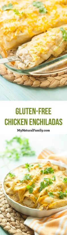 Gluten Free Chicken Enchiladas