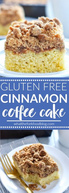 Gluten Free Cinnamon Coffee Cake