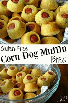 Gluten-Free Corn Dog Muffin Bites