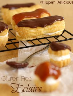 Gluten-Free Cream Puffs and Eclairs