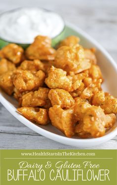 Gluten-Free Crispy Buffalo Cauliflower Wings