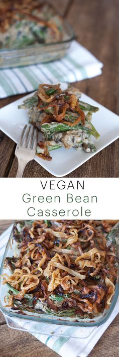 Gluten Free Green Bean Casserole Recipe | Dairy Free