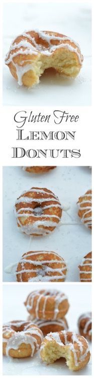 Gluten Free Lemon Donuts