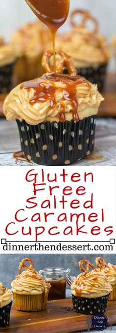 Gluten Free Salted Caramel Cupcakes