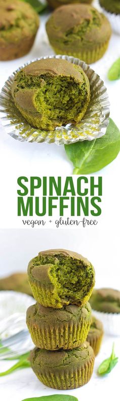 Gluten-Free Spinach Muffins