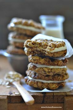 Gluten-free Vegan Oatmeal Cream Pies