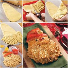 Golden Santa Bread