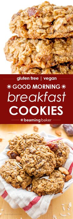 Good Morning Breakfast Cookies (Vegan, Gluten Free