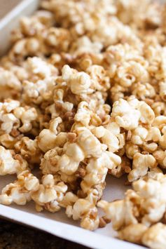 Gooey Butter Toffee Popcorn (with Heath Toffee Bits