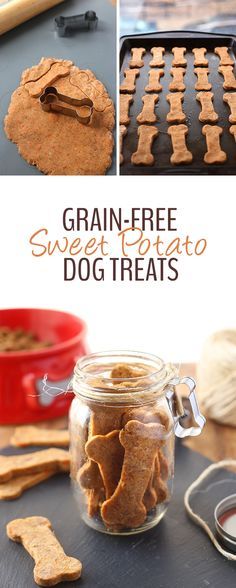 Grain-Free Sweet Potato Dog Treats