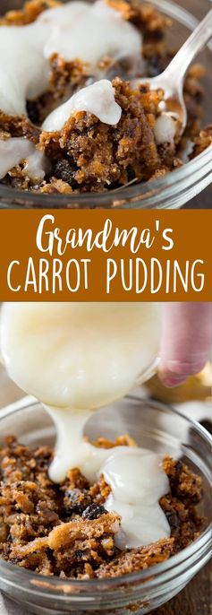 Grandma’s Carrot Pudding