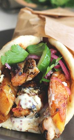 Greek Chicken Souvlaki (street food monday