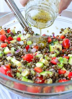 Greek Lentil Salad