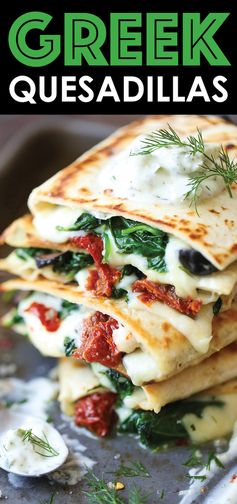 Greek Quesadillas