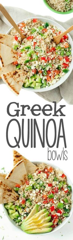 Greek Quinoa Bowls