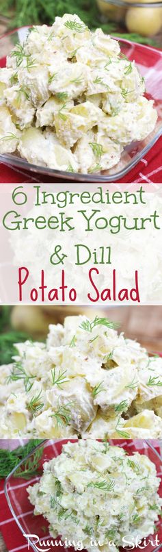 Greek Yogurt Potato Salad with Dill