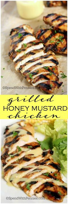 Grilled Honey Mustard Chicken