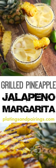 Grilled Pineapple Jalapeno Margarita