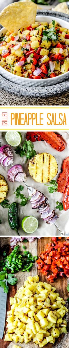 Grilled Pineapple Salsa