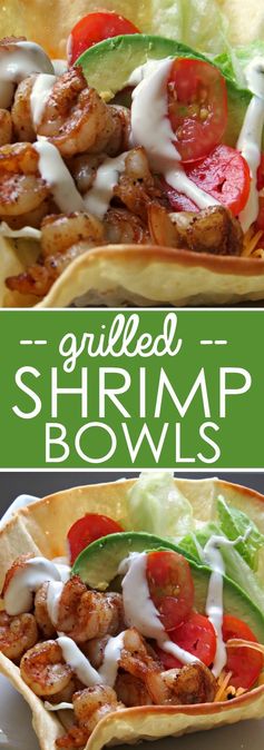 Grilled Shrimp Bowls