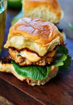 Grilled Thai Spice Chicken Sliders