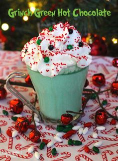 Grinch Green Hot Chocolate