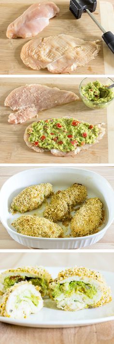 Guacamole Stuffed Chicken Breast