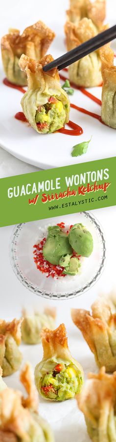 Guacamole Wonton