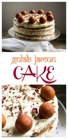 Gulab Jamun Cake