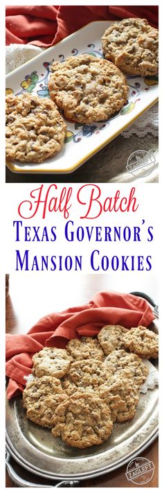 Half Batch Texas Governor's Mansion Cookies