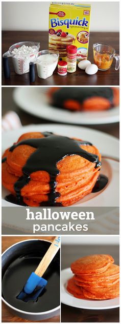 Halloween Pancakes