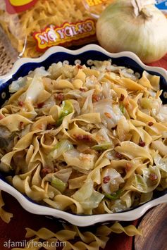 Haluski (Fried Cabbage and Noodles