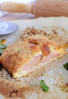 Ham and Cheese Keto Stromboli