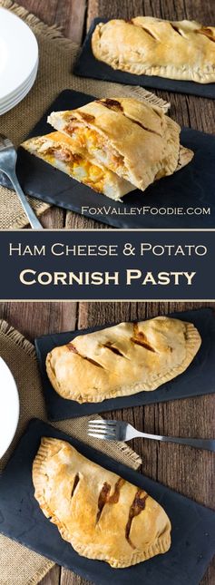 Ham Cheese and Potato Cornish Pasty