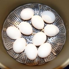 Hard boiled eggs in the electric pressure cooker