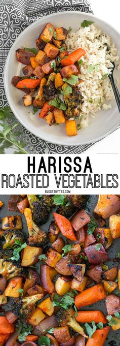 Harissa Roasted Vegetables