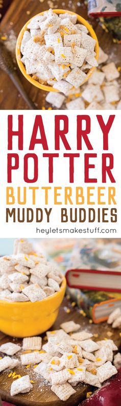 Harry Potter Butterbeer Muddy Buddies